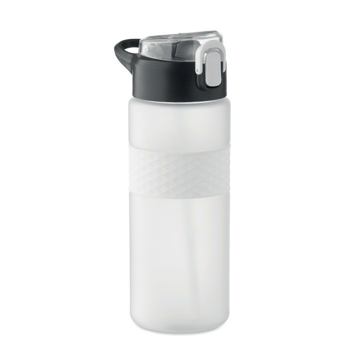 MO2755-26Isjforden Trinkflasche RPET 700ml_ transparent weiss