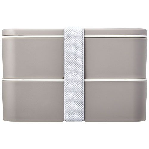 PF210182-5MIYO Renew 700_700 ml Doppel-Lunchbox_ kieselgrau_kieselgrau_weiss