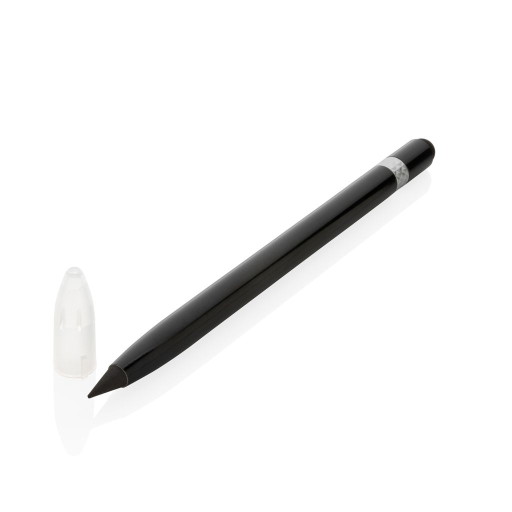 XDP611.12Tintenloser Stift aus Aluminium mit Radiergummi