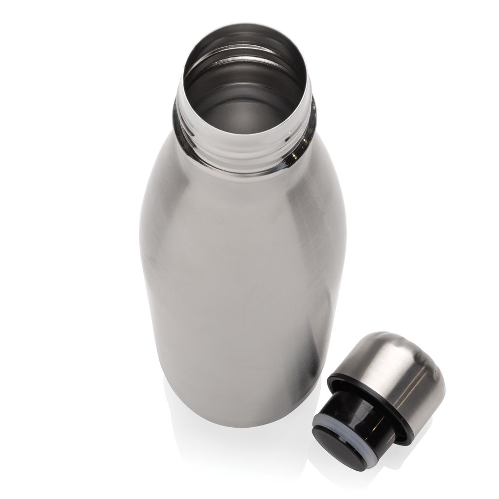 XDP435_72-2Eureka einwandige Wasserflasche aus RCS rec. Stainless-Steel_ silber