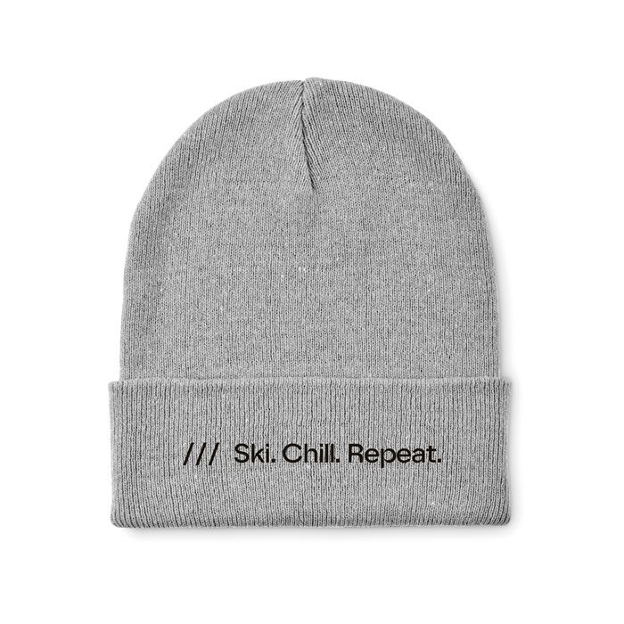 MO2705-07Beanix Beanie mit Buendchen_ grau