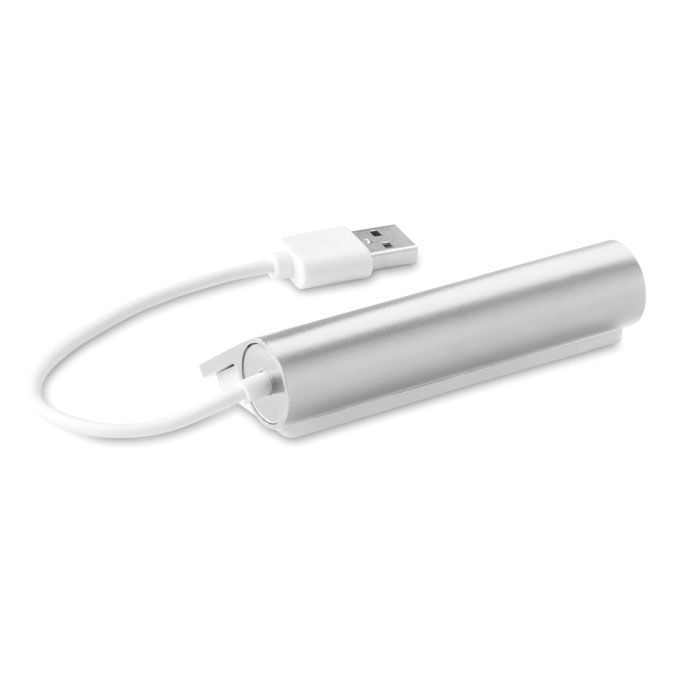 MO8853-16Aluhub 4 Port USB Hub_ mattsilber