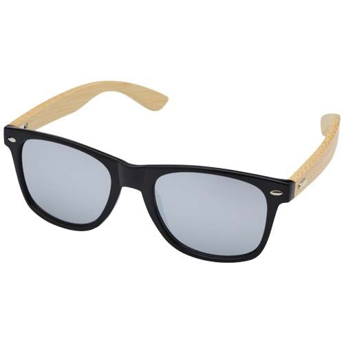 PF127049-2Hue Sonnenbrille mit Bambusbuegeln_ silber