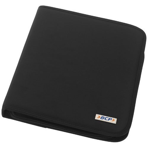 PF545007-1Stanford Luxus A4 Reissverschlussmappe_ schwarz