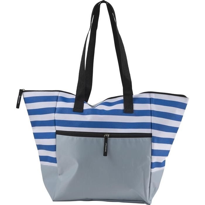 GI7953-05Strandtasche aus Polyester Gaston_ blau