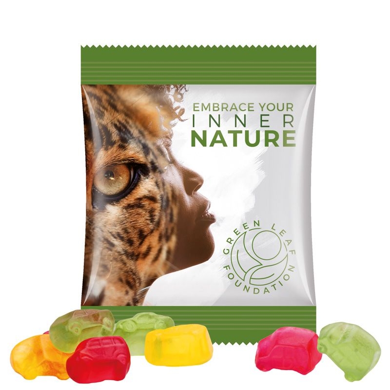 JG10062-9Minituete 15g_ Fruchtgummi Standardformen_ Automischung_ weisse Folie