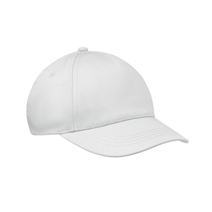 MO2346-06Buzz Kids 5-Panel-Baseball-Cap Kinder_ weiss