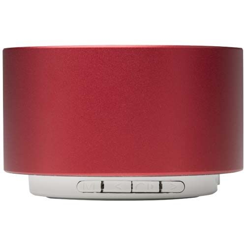 PF124486-1Ankaa 3 W Bluetooth® Lautsprecher aus recyceltem Aluminium_ rot