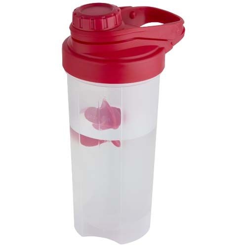 PF100919-2Forza 700 ml Sportflasche mit Shakerball_ rot