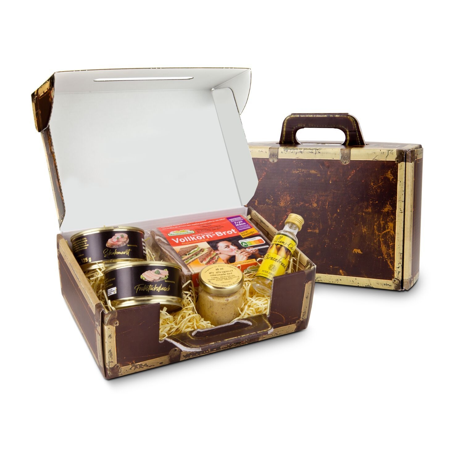 RP1567Gefuellter Reisekoffer