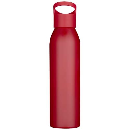 PF100868-8Sky 650 ml RCS-zertifizierte_ einwandige Trinkflasche aus recyceltem Edelstahl_ rot