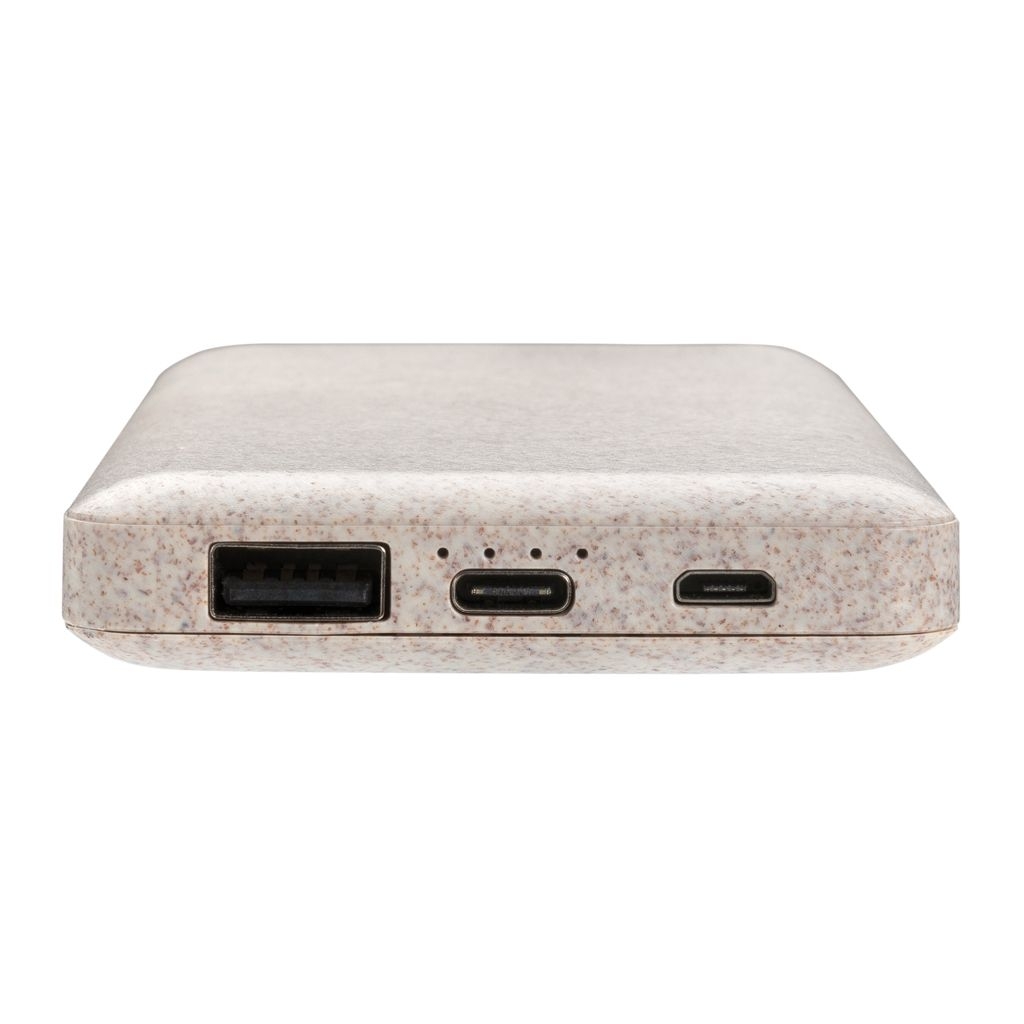 XDP322_29-910.000 mAh Weizenstroh Powerbank_ khaki