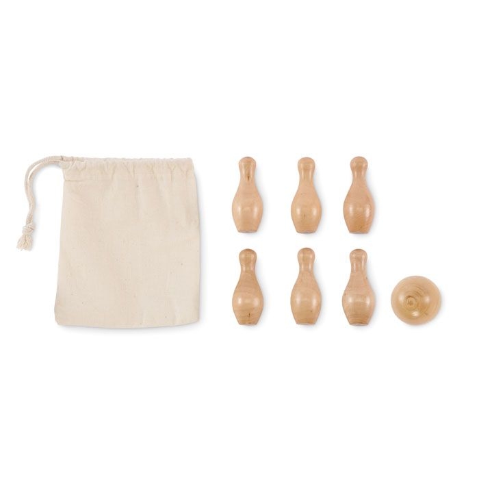 MO2434-40Bolito Mini-Bowling-Set Kiefernholz_ holz