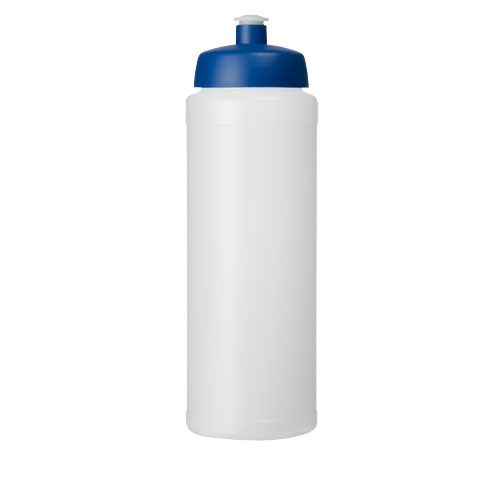 PF210690-18Baseline® Plus 750 ml Flasche mit Sportdeckel_ transparent_blau