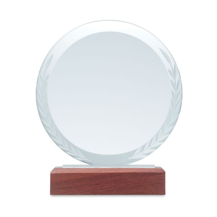 MO6586-01Keen Runder Pokal Kristallglas_ braun