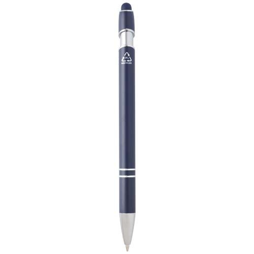 PF106247-2Kish Kugelschreiber mit silbernem Finish _ navy