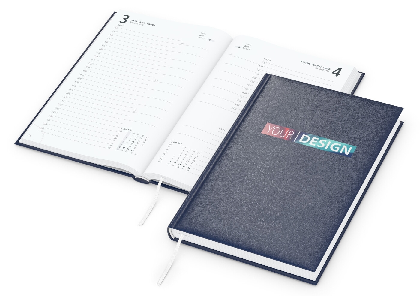 GE0060-DUTageskalender Advance_ dunkelblau