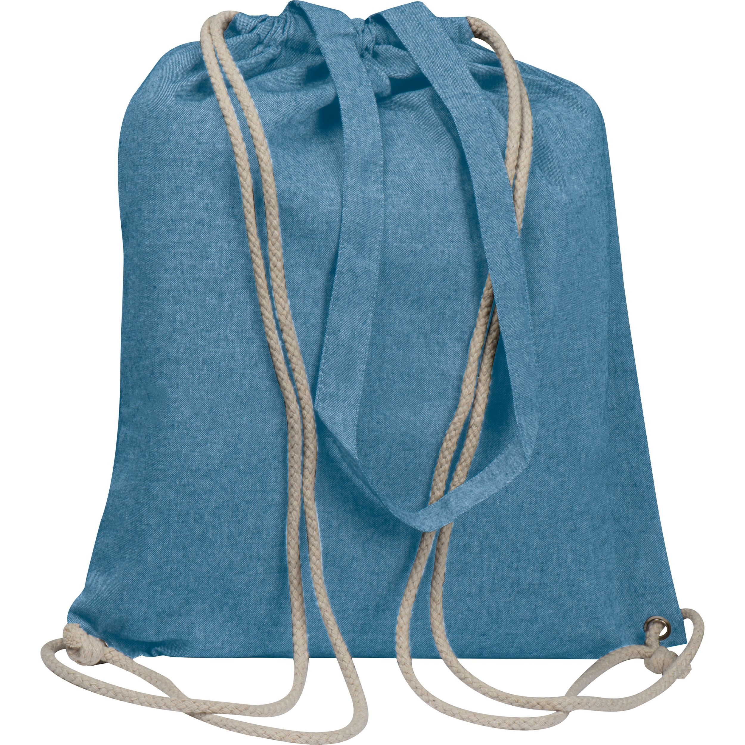 MA62543-04Gymbag aus recycelter Baumwolle VOLKER_ blau