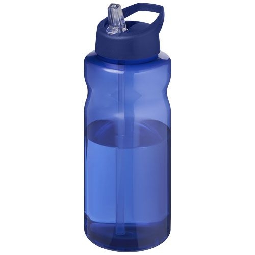 PF210179-2H2O Active® Eco Big Base 1L Sportflasche mit Ausgussdeckel _ blau_blau