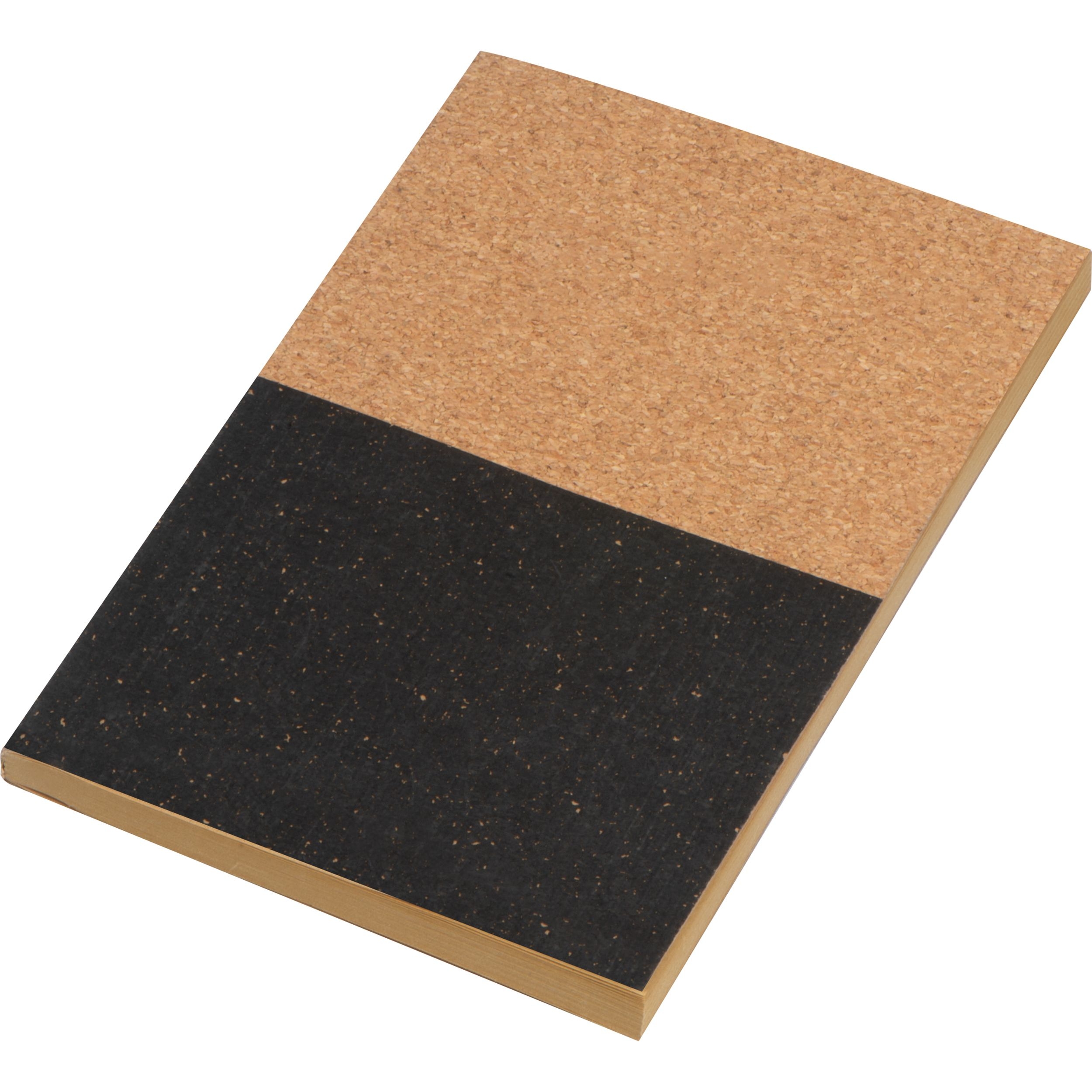 MA21811-03A5 Notizbuch Kork ATTILIO_ schwarz