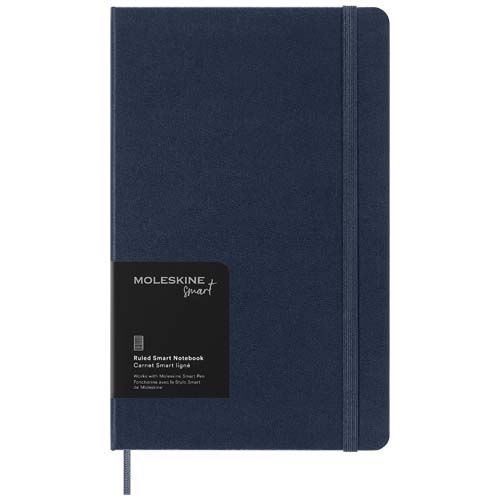 PF107953-1Moleskine Large Smart Notizbuch – liniert_ blau