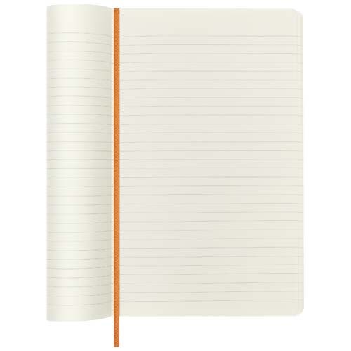 PF107932-1Moleskine 100% VEGEA® Capri Softcover Notizbuch L – liniert_ orange