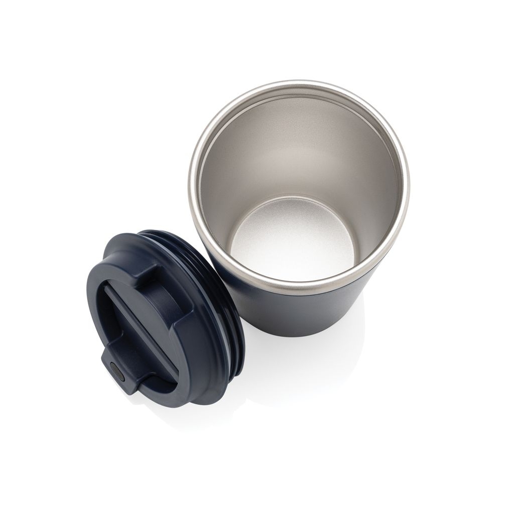 XDP437.14-25Java 350ml RCS recycelter doppelwandiger Becher_ navy blau