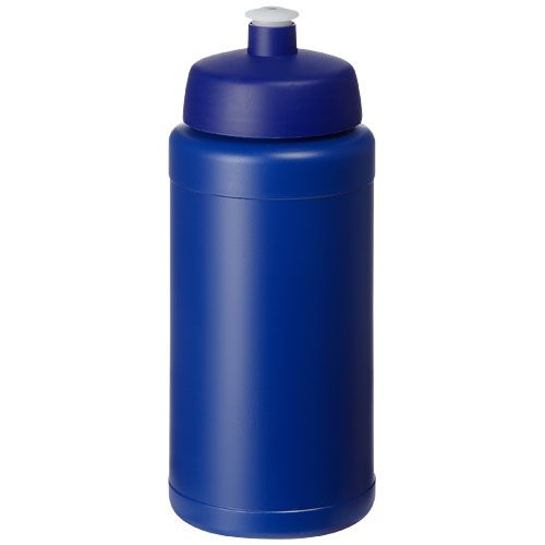 PF210444-5Baseline Recycelte Sportflasche_ 500 ml_ blau_blau