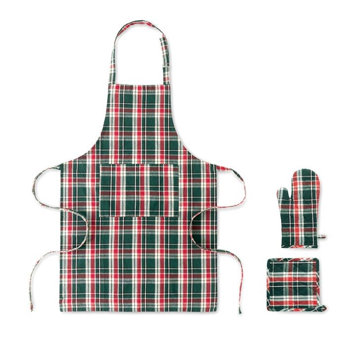 CX1598Santapron Kuechen-Set Baumwolle