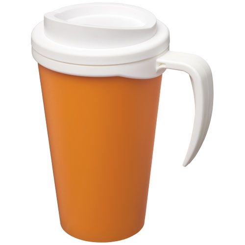 PF210004-12Americano® Grande 350 ml Isolierbecher_ orange_weiss