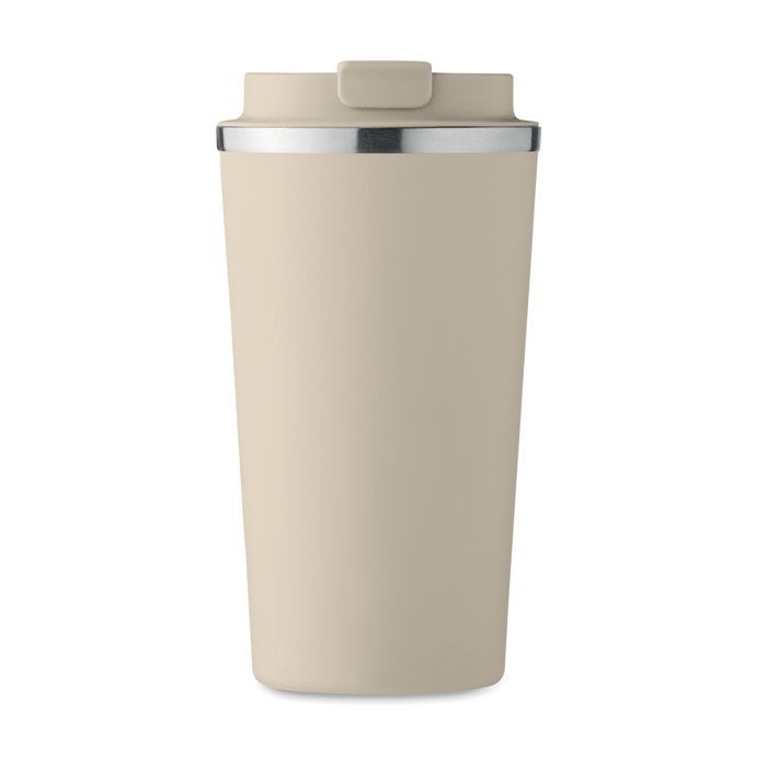MO6579-13Brace _ Doppelwandiger Becher 510 ml_ beige