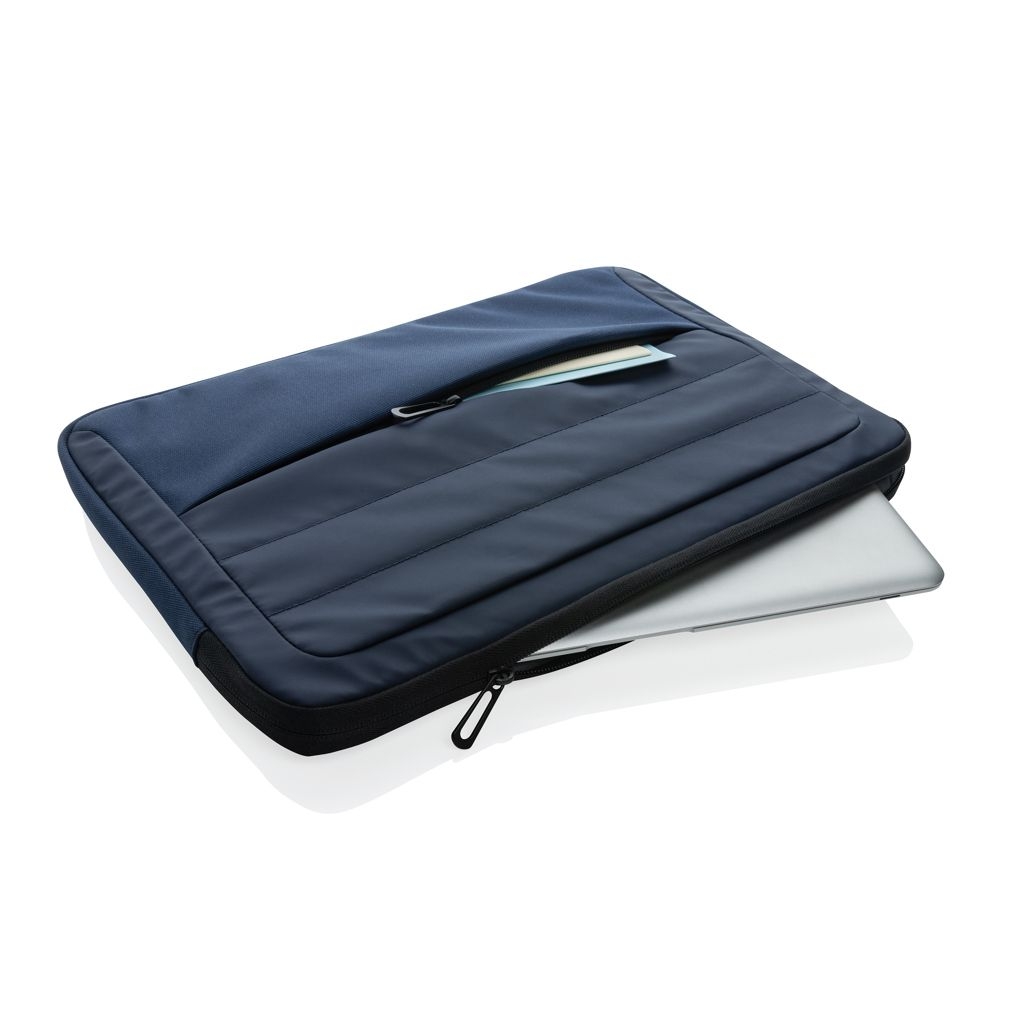 XDP788_15-5Armond AWARE™ RPET 15.6_ Laptop-Sleeve_ navy blau