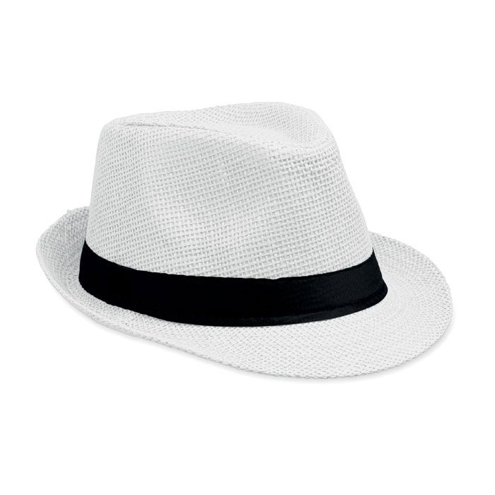 MO2367-06Boowie Papierstroh-Hut_ weiss