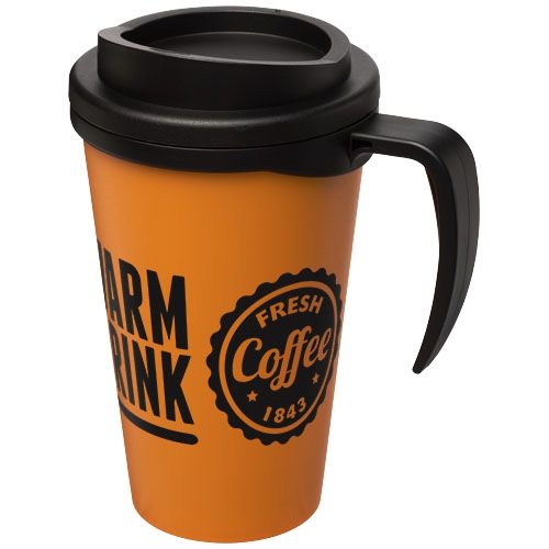 PF210004-24Americano® Grande 350 ml Isolierbecher_ orange_schwarz