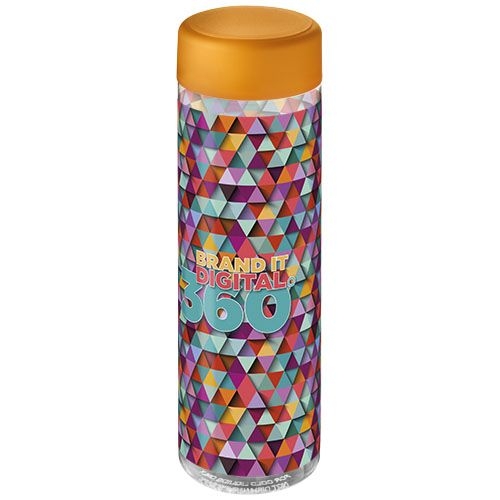 PF210430-10H2O Active® Vibe 850 ml Sportflasche mit Drehdeckel_ transparent_orange