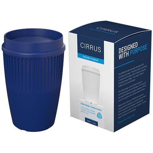 PF210462-3Cirrus POP 350 ml Becher mit 360°-Deckel_ blau