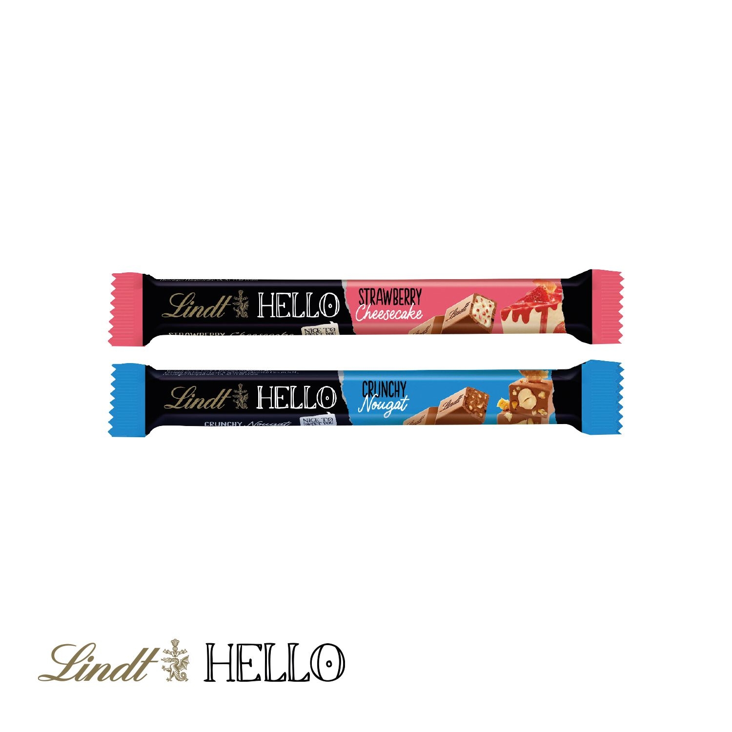 CD91264-02Schokoladenstick Lindt HELLO_ Hello Schokostick_ Crunchy Nougat