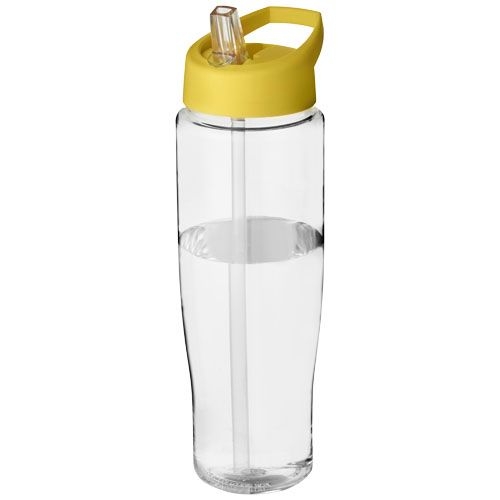 PF210044-25H2O Active® Tempo 700 ml Sportflasche mit Ausgussdeckel_ transparent_gelb