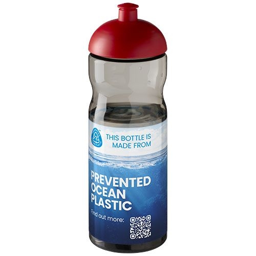 PF210098-4H2O Active® Eco Base 650 ml Sportflasche mit Stuelpdeckel_ kohle_rot
