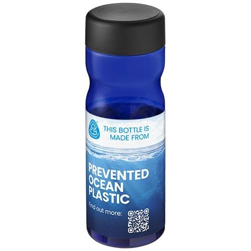PF210435-5H2O Active® Eco Base 650 ml Sportflasche mit Drehdeckel_ blau_schwarz