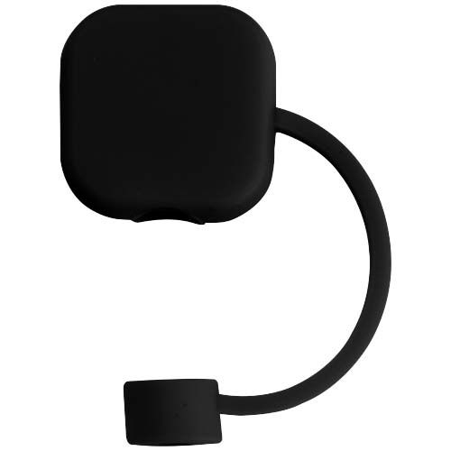 PF100875-5Sip Trinkhalm Abdeckung aus Silikon _ schwarz