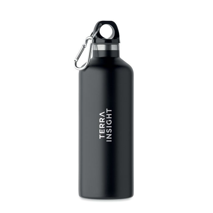 MO2336-03Carabi Doppelwandige Flasche 500 ml_ schwarz