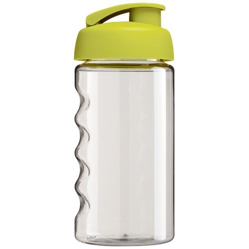 PF210050-5H2O Active® Bop 500 ml Sportflasche mit Klappdeckel_ transparent_limone