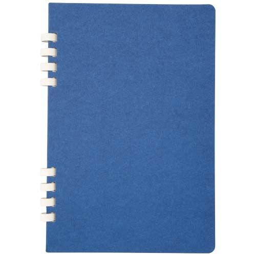 PF107046-2Fil A5 Hardcover RCS recyceltes Spiralnotizbuch_ navy