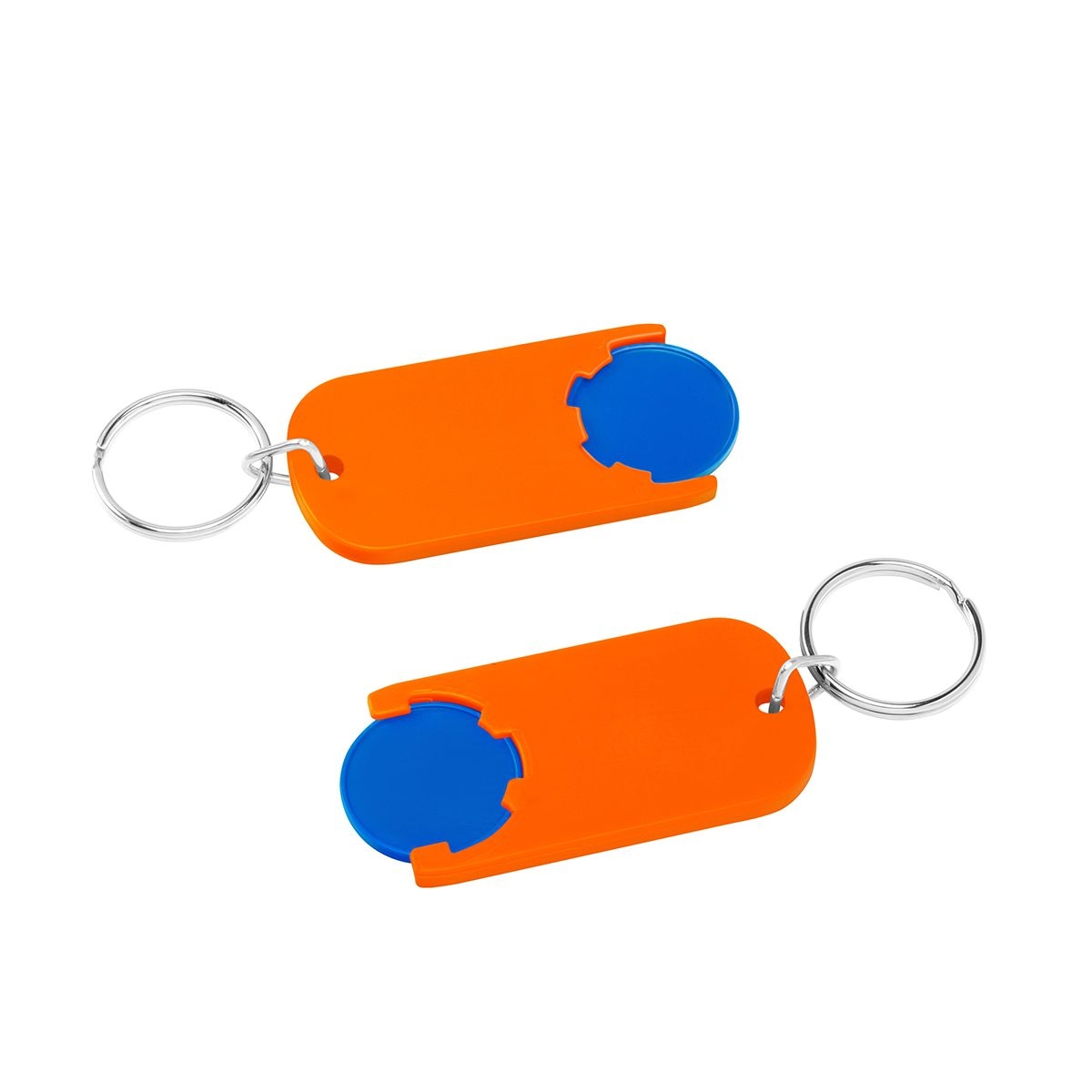 HE7439R-3-5Chiphalter mit 1€-Chip _Alpha_ blau_ orange