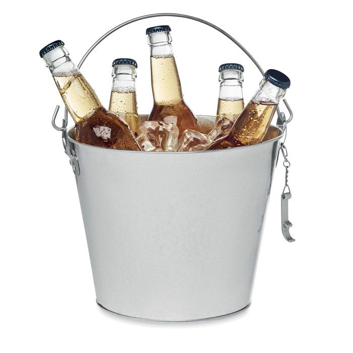 MO6777-16Bucky Metalleimer 4L_ mattsilber