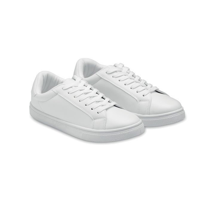MO2039-06Blancos Sneakers aus PU Gr. 39_ weiss