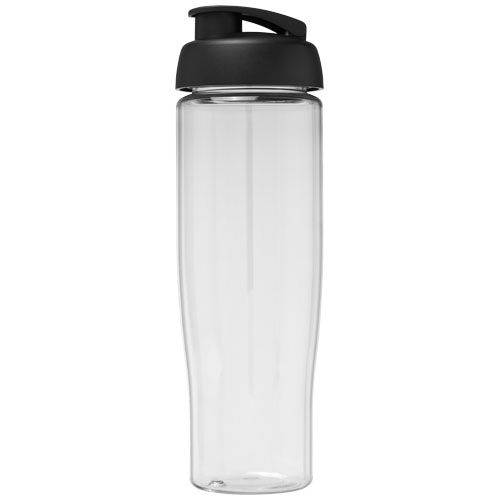 PF210040-1H2O Active® Tempo 700 ml Sportflasche mit Klappdeckel_ transparent_schwarz