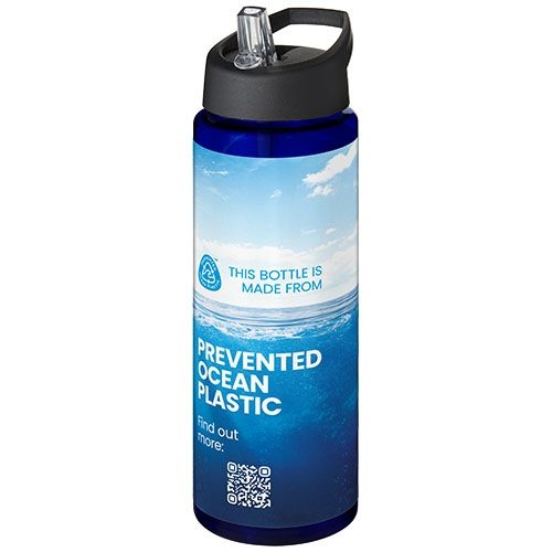 PF210486-7H2O Active® Eco Vibe 850 ml Sportflasche mit Ausgussdeckel _ blau_schwarz