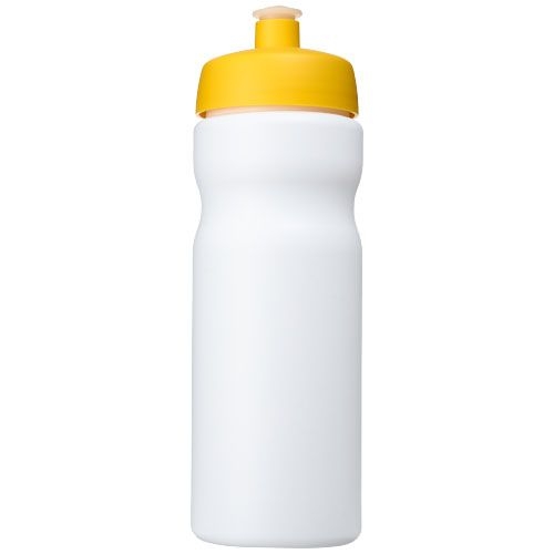 PF210684-11Baseline® Plus 650 ml Sportflasche_ weiss_gelb